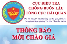Cục Điều tra chống buôn lậu mời chào giá bảo dưỡng bè cứu sinh bơm hơi và thiết bị cứu hoả trên các tàu và ca nô thuộc Hải đội 1