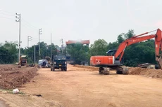 Gói thầu số 03 Xây lắp hạ tầng khu tái định cư tại chỗ phục vụ giải phóng mặt bằng nút giao Quán Bàu, TP. Vinh, Nghệ An còn dở dang trong khi không thể liên hệ với nhà thầu. Ảnh minh họa: Thanh Huyền