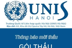 Trường Quốc tế Liên hợp quốc tại Hà Nội thông báo mời thầu