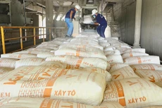 Tính đến năm 2024 cả nước có 61 nhà máy sản xuất xi măng, tổng công suất khoảng 117 triệu tấn xi măng/năm. Ảnh: Song Lê