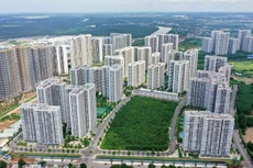 Hoạt động mở bán các dự án chung cư cao tầng tại Hà Nội và TP.HCM trong quý II/2024 ghi nhận tỷ lệ hấp thụ cao ở mức 70 - 95%. Ảnh: Lê Tiên