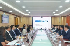 Toàn cảnh buổi làm việc. Ảnh: UBCKNN