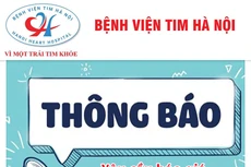 Bệnh viện Tim Hà Nội thông báo yêu cầu báo giá