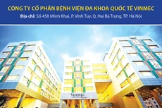 Công ty cổ phần Bệnh viện Đa khoa quốc tế Vinmec thông báo thanh lý tài sản, công cụ dụng cụ