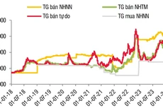 Diễn biến các tỷ giá điều hành của Ngân hàng Nhà nước. Nguồn: Bản tin thị trường tiền tệ, trái phiếu tuần 11 - 15/3/2024, SSI Research