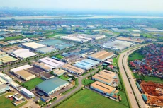 Một số địa phương khu vực phía Bắc Đồng bằng sông Hồng nắm bắt lợi thế hạ tầng giao thông để liên kết phát triển khu công nghiệp. Ảnh: Nhã Chi