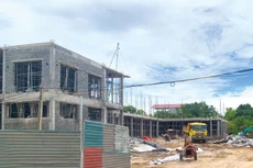 Gói thầu số 02 Thi công xây dựng, cung cấp và lắp đặt thiết bị thuộc Dự án Xây dựng trung tâm hành chính huyện Đông Anh có giá 542,943 tỷ đồng. Ảnh minh họa: Nhã Chi