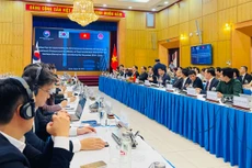Cuộc họp lần thứ nhất Ủy ban Hợp tác về doanh nghiệp nhỏ và vừa và khởi nghiệp giữa Bộ KH&ĐT và Bộ Doanh nghiệp nhỏ và vừa và Khởi nghiệp Hàn Quốc tổ chức ngày 28/8. Ảnh: Trung Hiếu