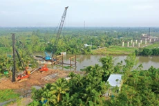 Đẩy mạnh giải ngân vốn đầu tư công được xác định là một trong những nhiệm vụ chính trị trọng tâm của năm 2024. Ảnh: Lê Tiên