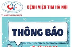 Bệnh viện Tim Hà Nội thông báo yêu cầu báo giá máy siêu âm năm 2024 (lần 3)