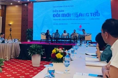 Diễn đàn Đổi mới sáng tạo trong bối cảnh chuyển đổi số và phát triển bền vững tổ chức ngày 5/6/2024. Ảnh: Nguyễn Thủy