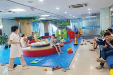 Khu vực theo dõi sau tiêm của phòng tiêm SAFPO