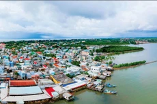 Dự án Cảng trung chuyển quốc tế Cần Giờ là hạt nhân trong hoạch định phát triển kinh tế biển của TP.HCM. Ảnh: Ngọc Dương