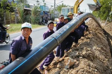 Gói thầu Xây dựng, lắp đặt tuyến ống cấp nước tại Bà Rịa - Vũng Tàu có giá 12,073 tỷ đồng. Ảnh minh họa: Tường Lâm