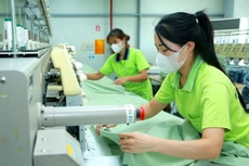 Quy định về xuất nhập khẩu tại chỗ gây nhiều khó khăn cho doanh nghiệp sản xuất hàng xuất khẩu. Ảnh: Lê Tiên