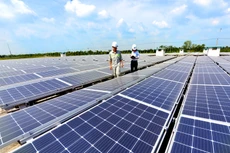 Điện mặt trời mái nhà là nguồn điện góp phần bảo đảm an ninh năng lượng được nêu rõ trong Quy hoạch Điện VIII. Ảnh: Quốc Tuấn
