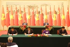 Lễ ký Bản ghi nhớ về thúc đẩy các dự án hợp tác phát triển trong lĩnh vực xã hội, dân sinh giữa Bộ Kế hoạch và Đầu tư và Tổng cục Hợp tác phát triển quốc tế quốc gia Trung Quốc