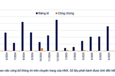 Giá trị trái phiếu doanh nghiệp đáo hạn giai đoạn 2024 - 2025. Nguồn: VBMA