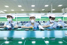 Tính lũy kế đến ngày 20/3/2024, cả nước có 39.758 dự án đầu tư nước ngoài còn hiệu lực với tổng vốn đăng ký gần 475,83 tỷ USD. Ảnh: Nhã Chi