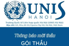 Trường Quốc tế Liên hợp quốc tại Hà Nội thông báo mời thầu