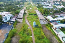 Lũy kế sản lượng thi công Dự án Đầu tư xây dựng đoạn tuyến kết nối từ đường Phạm Văn Đồng đến nút giao Gò Dưa - Quốc lộ 1, TP. Thủ Đức (TP.HCM) đạt 372,195 tỷ đồng. Ảnh: Ngọc Dương