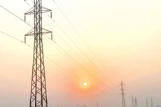 Dự án Đường dây 500kV Quảng Trạch - Phố Nối yêu cầu khối lượng vật tư, thiết bị rất lớn. Ảnh: Nhã Chi