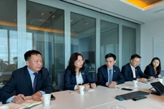 Chủ tịch UBCKNN Vũ Thị Chân Phương phát biểu tại buổi làm việc