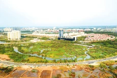 Dự thảo Luật Đất đai (sửa đổi) quy định, chỉ thu hồi đất để thực hiện dự án nhà ở thương mại, dự án hỗn hợp nhà ở và kinh doanh thương mại, dịch vụ khi là “dự án đầu tư xây dựng khu đô thị”. Ảnh: Lê Tiên