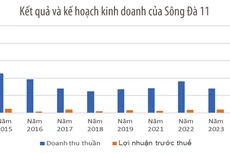 Nguồn: Báo cáo tài chính và tài liệu ĐHĐCĐ của Sông Đà 11; Đvt: tỷ đồng