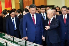 Trong chuyến thăm cấp Nhà nước tới Việt Nam của Tổng Bí thư, Chủ tịch Trung Quốc Tập Cận Bình, các ban, bộ, ngành, địa phương hai nước đã ký kết 36 văn bản thỏa thuận hợp tác trên nhiều lĩnh vực. Ảnh: Đăng Khoa