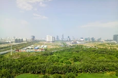 Cơ cấu nguồn thu ngân sách nhà nước từ đất là một căn cứ quan trọng để thành phố xem xét, quyết định hệ số điều chỉnh giá đất hàng năm. Ảnh: Ngô Ngãi