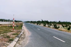 Giá đất tăng vọt tại các xã Gio Quang, Gio Hải và Gio Mai, huyện Gio Linh, tỉnh Quảng Trị - nơi dự kiến xây dựng sân bay với nhu cầu sử dụng đất hơn 265 ha. Ảnh: Ngô Bảo Tín