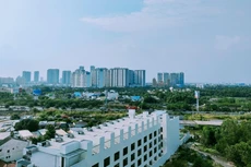 Tại TP.HCM, thị trường sụt giảm đáng kể về nguồn cung và lượng tiêu thụ ở phân khúc căn hộ. Ảnh: Gia An