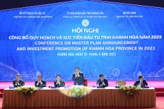 Hội nghị công bố quy hoạch và xúc tiến đầu tư tỉnh Khánh Hoà năm 2023 có sự tham dự của Thủ tướng Chính phủ Phạm Minh Chính