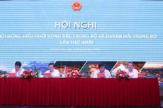 Phó Thủ tướng Trần Hồng Hà cùng các thành viên chủ trì Hội nghị