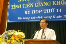 Ông Lê Văn Hưởng - Chủ tịch UBND tỉnh Tiền Giang