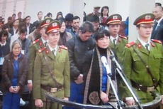 Bị cáo Phạm Thị Bích Lương, nguyên Giám đốc Agribank Chi nhánh Nam Hà Nội. Ảnh: LT