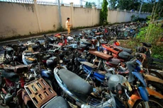 Đấu giá lô xe mô tô 2 bánh đã qua sử dụng tại Khánh Hòa