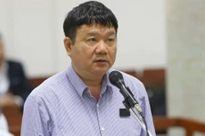 Ông Đinh La Thăng tại phiên tòa ngày 19/3. Ảnh: TTXVN