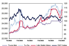 Tỷ giá USD/VND. Nguồn: Bloomberg, MBS Research
