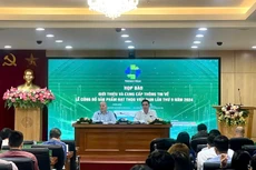 Ông Vũ Bá Phú, Cục trưởng Cục Xúc tiến thương mại thuộc Bộ Công Thương, Trưởng ban Thư ký Chương trình Thương hiệu quốc gia Việt Nam thông tin tại cuộc họp