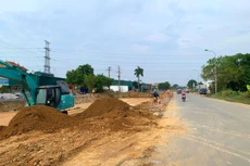 Gói thầu Xây lắp (đoạn từ Km1+1560 đến Km2+865) thuộc Dự án Mở rộng đường Phú Mỹ - Tóc Tiên, TX. Phú Mỹ (tỉnh Bà Rịa - Vũng Tàu) có 8 nhà thầu tham dự. Ảnh minh họa: Tiên Giang