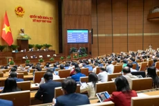 Quốc hội đã biểu quyết thông qua Luật sửa đổi, bổ sung một số điều của Luật Quy hoạch, Luật Đầu tư, Luật Đầu tư theo phương thức đối tác công tư và Luật Đấu thầu với 444/446 đại biểu Quốc hội tham gia biểu quyết tán thành