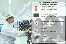 36% số doanh nghiệp được khảo sát dự kiến đơn hàng xuất khẩu mới quý IV tăng so với quý III. Ảnh: Nhã Chi