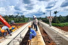 Dự án thành phần 3 thuộc cao tốc Khánh Hòa - Buôn Ma Thuột dự kiến về đích trong năm 2025. Ảnh: Nam Trang