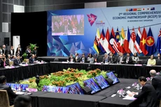 Quang cảnh Hội nghị Cấp cao lần thứ 2 các nước tham gia đàm phán RCEP. Ảnh: Hiếu Nguyễn