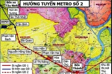 Gói thầu CP3a và Gói thầu CP3b thuộc Dự án Tuyến metro số 2 (TP.HCM) tiếp tục lùi thời gian đóng, mở thầu đến ngày 30/11/2018