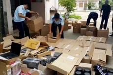 Lực lượng kiểm soát hải quan đã chủ trì, phối hợp phát hiện, bắt giữ, xử lý 16.633 vụ việc vi phạm trong lĩnh vực hải quan. Ảnh: T. Dịu