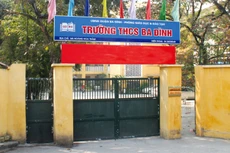 Việc phát hành hồ sơ yêu cầu tại các trường THCS Ba Đình, Tiểu học Ba Đình, THCS Phan Chu Trinh và THCS Mạc Đĩnh Chi ở Hà Nội đang bị nhà thầu khiếu nại. Ảnh: NC st