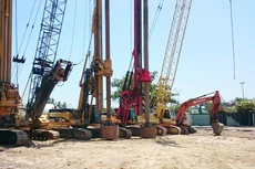 Xây dựng số 1 là nhà thầu từng thi công nhiều công trình hạ tầng lớn. Ảnh: Bùi Mai Thiện